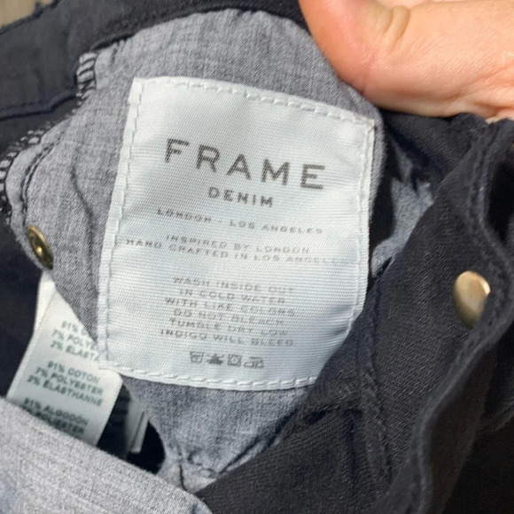 Frame Denim Forever Karlie Jeans with raw hem - Picture 7 of 8